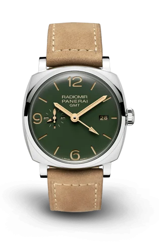 Panerai Panerai - PAM00998 Radiomir 1940 45 3 Days GMT Automatic Stainless Steel / Military Green