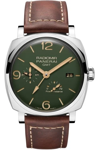 Panerai Panerai - PAM00999 Radiomir 1940 45 GMT Power Reserve Stainless Steel / Military Green