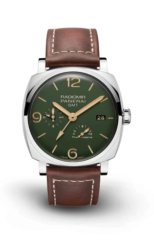 Panerai Panerai - PAM00999 Radiomir 1940 45 GMT Power Reserve Stainless Steel / Military Green