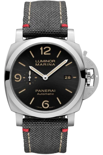 Panerai - PAM01025 Luminor 1950 44 3 Days Automatic Stainless Steel / Black / Roma