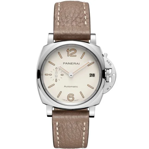 Panerai - PAM01043 Luminor Piccolo Due 38 Automatic Stainless Steel / White