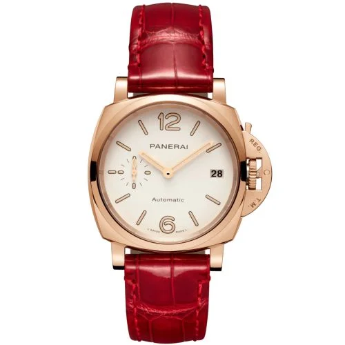 Panerai - PAM01045 Luminor Piccolo Due 38 Automatic Goldtech / White
