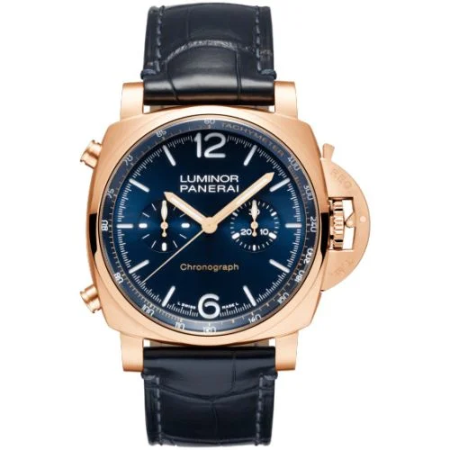 Panerai - PAM01111 Luminor 1950 Chrono 44 Goldtech Blue Notte
