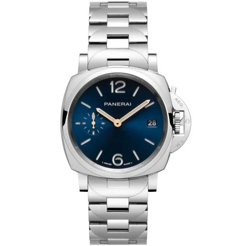 Panerai - PAM01123 Luminor Due 38 Automatic Stainless Steel / Blue / Bracelet