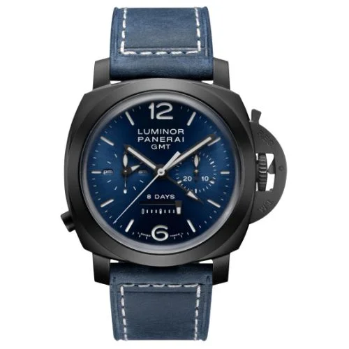 Panerai Luminor 1950 Chrono Monopulsante 8 Days GMT Blu Notte