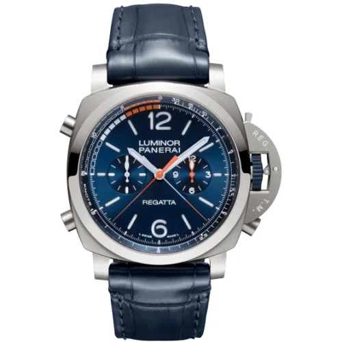 Panerai Panerai - PAM01216 Luminor 1950 47 Regatta 3 Days Chrono Flyback Automatic Titanium / Blue Mare