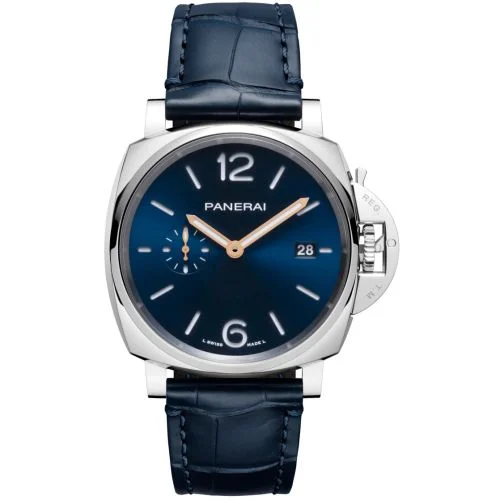 Panerai - PAM01274 Luminor Due 42 3 Days Date Stainless Steel / Blue