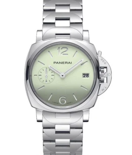 Panerai - PAM01311 Luminor Due  Pastello 38 Automatic / Light Green