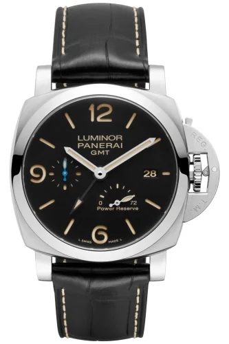 Panerai Panerai - PAM01321 Luminor 1950 44 3 Days GMT Power Reserve Automatic Stainless Steel / Black