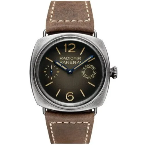 Panerai - PAM01347 Radiomir Otto Giorni Patina Steel / Brown
