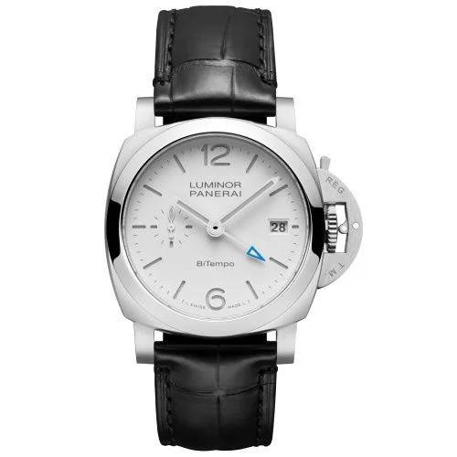 Panerai Luminor Quaranta BiTempo Stainless Steel / White