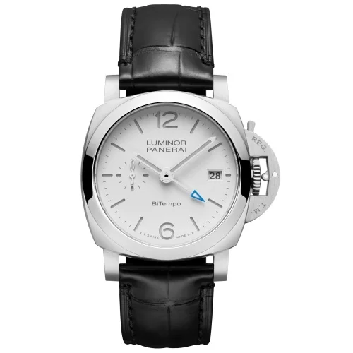 Panerai Panerai - PAM01367 Luminor Quaranta BiTempo Stainless Steel / White