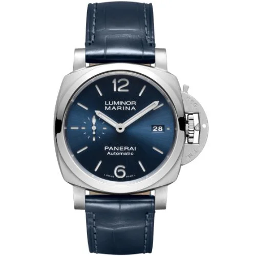 Panerai - PAM01393 Luminor 1950 Marina 42 3 Days Automatic Stainless Steel / Blue