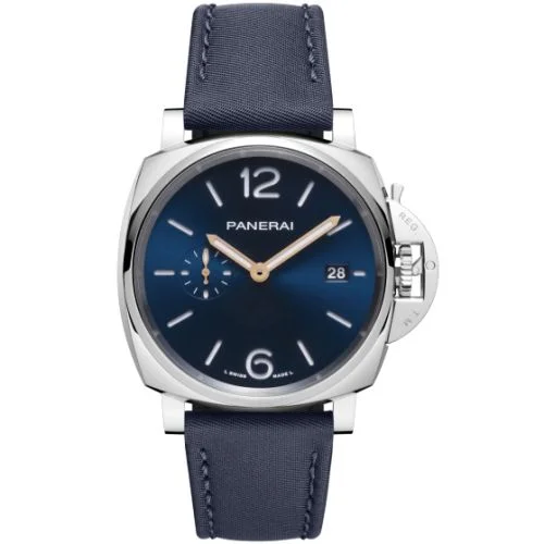 Panerai - PAM01429 Luminor Due 42 Automatic Stainless Steel / Blue / Prada Re-Nylon
