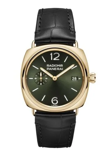 Panerai - PAM01437 Radiomir Quaranta Yellow Gold  / Green