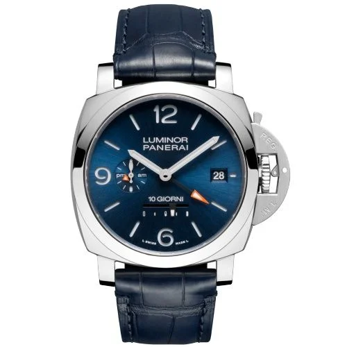Panerai - PAM01482 Luminor Dieci Giorni GMT Stainless Steel / Blue