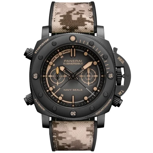 Panerai Panerai - PAM01521 Luminor Submersible 47 3 Days Chrono Flyback Navy Seals Experience Edition