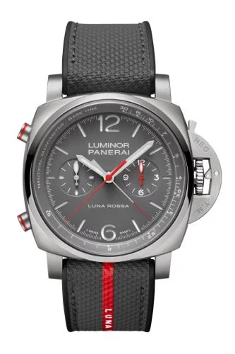 Panerai - PAM01654 Luminor 1950 44 Chrono Flyback Automatic Titanium  / Luna Rossa