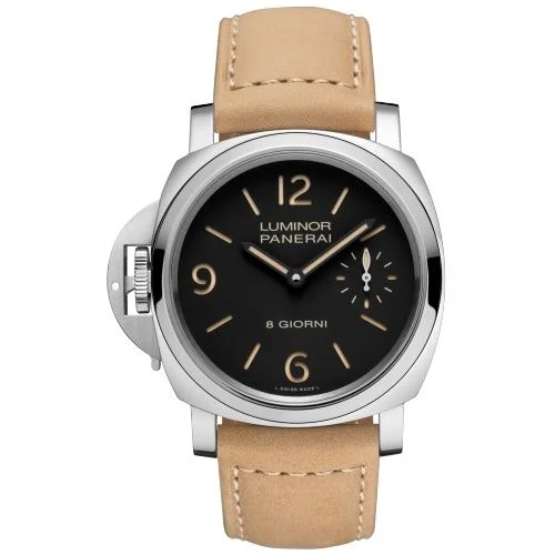 Panerai - PAM01655 Luminor Destro 44 8 Giorni Stainless Steel / Black