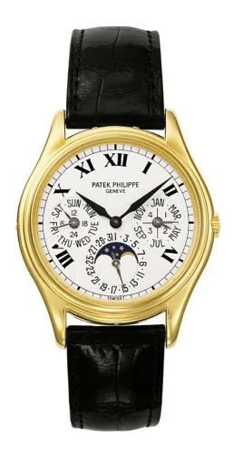 Patek Philippe - 3940J-025 Perpetual Calendar 3940 Yellow Gold / Painted Roman