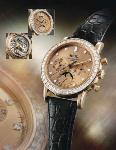 Patek Philippe - 3990R-0X1 Perpetual Calendar Chronograph 3990 Rose Gold / Pink
