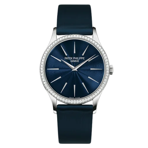 Patek Philippe - 4897G-001 Calatrava 4897 White Gold / Night Blue