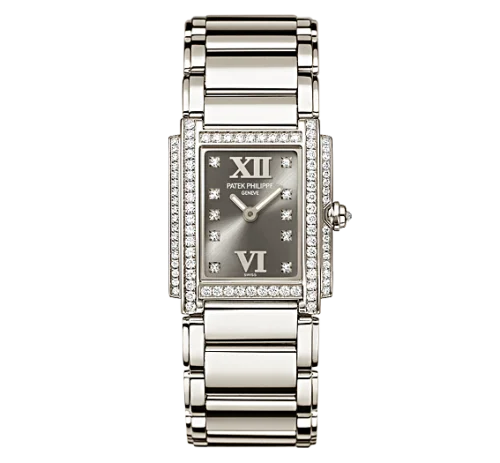 Patek Philippe - 4908/200G-001 Twenty~4 4908/200 White Gold Eternal Gray