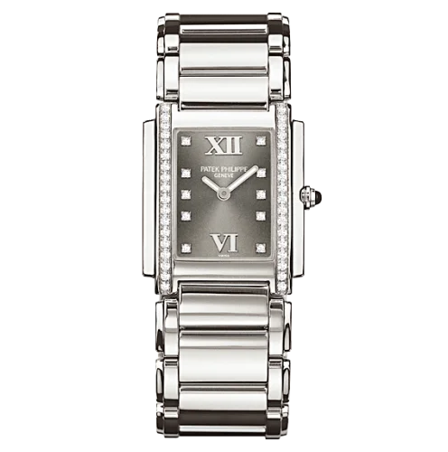 Patek Philippe - 4910/10A-010 Twenty~4 4910 Stainless Steel / Grey