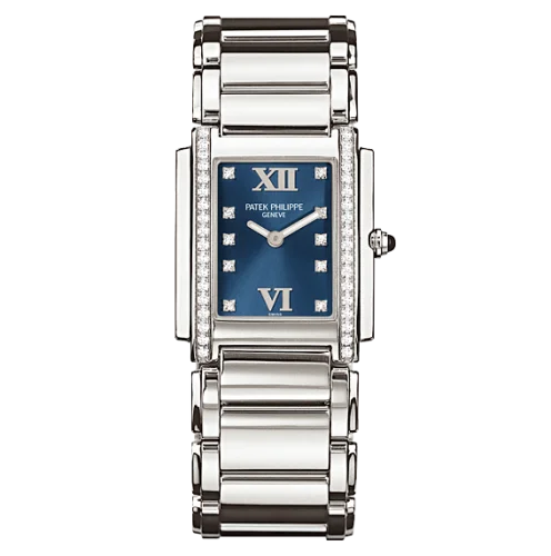 Patek Philippe - 4910/10A-012 Twenty~4 4910 Stainless Steel / Blue