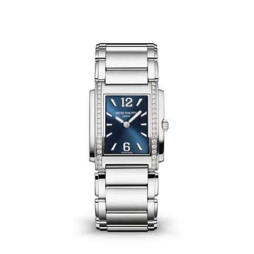 Patek Philippe - 4910/1200A-001 Twenty~4 Manchette Stainless Steel / Blue