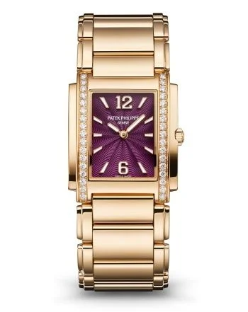 Patek Philippe - 4910/1201R-010 Twenty~4 Manchette Rose Gold / Purple