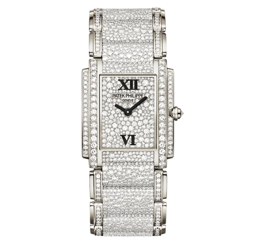Patek Philippe - 4910/52G-001 Twenty~4 4910 White Gold Gridless Diamond