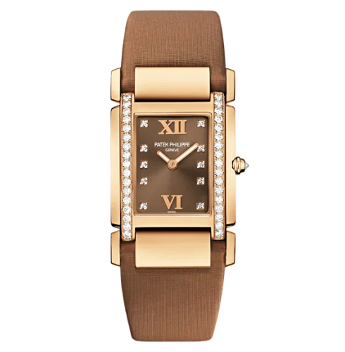 Patek Philippe - 4920R-001 Twenty~4 4920 Rose Gold / Brown