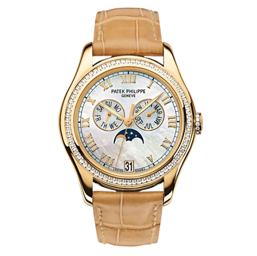 Patek Philippe - 4936J-001 Annual Calendar 4936 Yellow Gold Diamond Mother of Pearl
