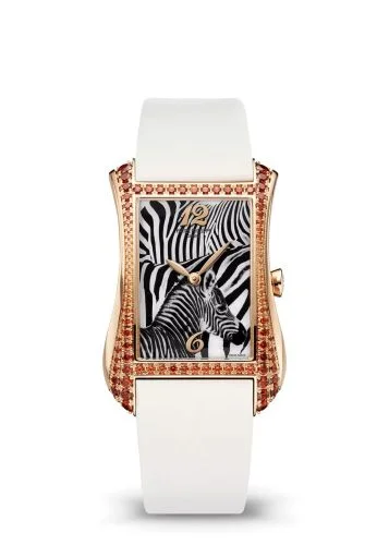 Patek Philippe - 4962/200R-010 Gondolo Serata Rose Gold - Spessartite / Brown Floral