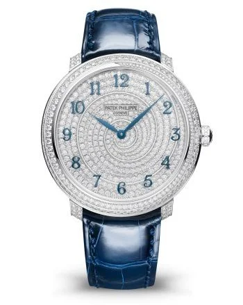 Patek Philippe - 4978/400G-001 Calatrava Diamond Ribbon Joaillerie 4978 White Gold / Blue