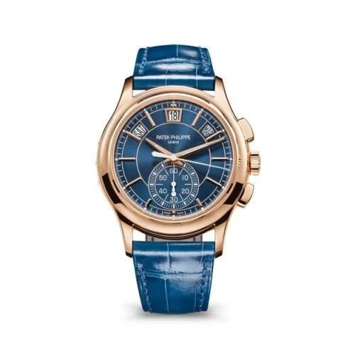 Patek Philippe - 5905R-010 Annual Calendar Chronograph 5905 Rose Gold / Blue