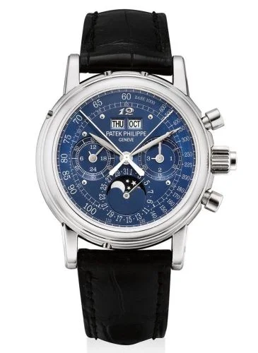 Patek Philippe - 5004P-064 Perpetual Calendar Split Seconds Chronograph 5004P Blue Eric Clapton