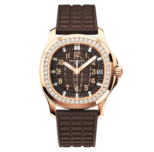Patek Philippe - 5068R-001 Aquanaut 5068 Rose Gold / Brown