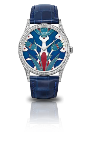Patek Philippe - 5077/100G-018  Calatrava 5077 Turkish Motifs Petals & Harmonies