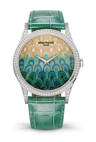 Patek Philippe - 5077/100G-048 Calatrava 5077 Kimono with a Wavy Pattern