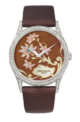 Patek Philippe - 5077/100P 013 Calatrava 5077 Floral Arabesques