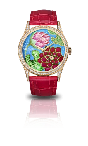 Patek Philippe - 5077/100R-010 Calatrava 5077 Water Lilies and Lotus