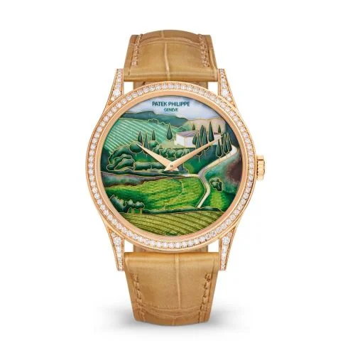 Patek Philippe - 5077/100R-033 Calatrava 5077R Italian Scenes / Tuscany