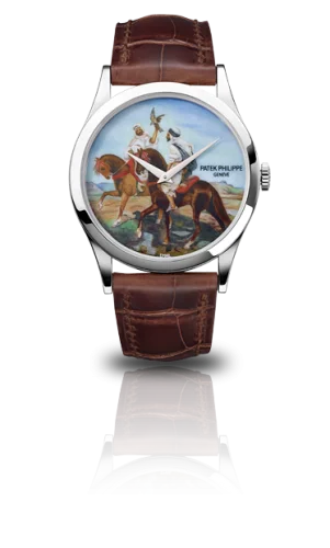 Patek Philippe - 5077P-091  Calatrava 5077 Falcon Hunting