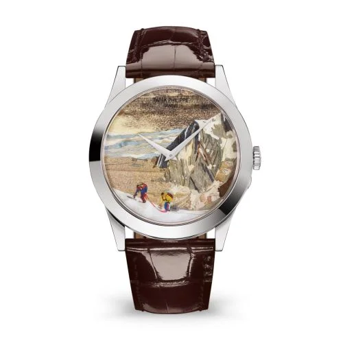 Patek Philippe - 5089G-059 Calatrava 5089 Swiss Alps / Roped Alpinists