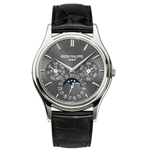 Patek Philippe - 5140P-017 Perpetual Calendar 5140 Platinum / Grey