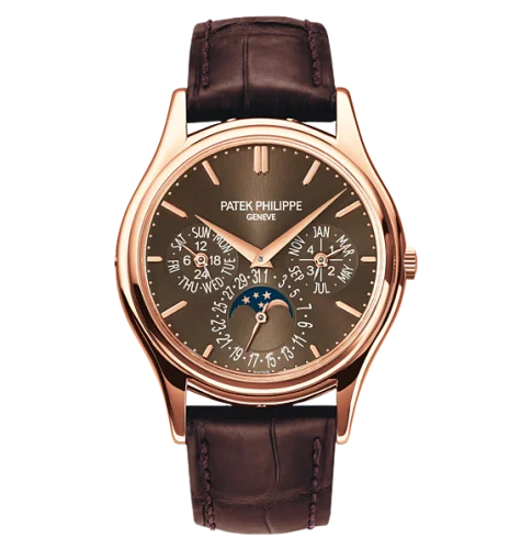 Patek Philippe - 5140R-001 Perpetual Calendar 5140 Rose Gold Brown