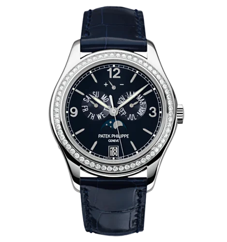 Patek Philippe - 5147G-001 Annual Calendar 5147 White Gold / Navy Blue