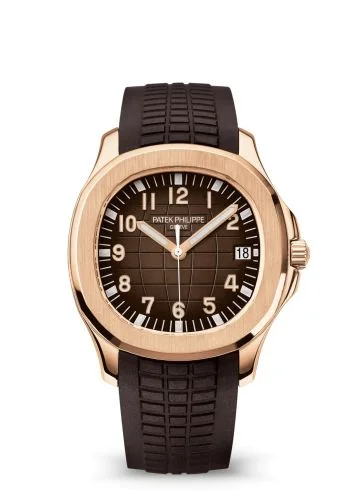 Patek Philippe - 5167R-001 Aquanaut 5167 Rose Gold / Brown